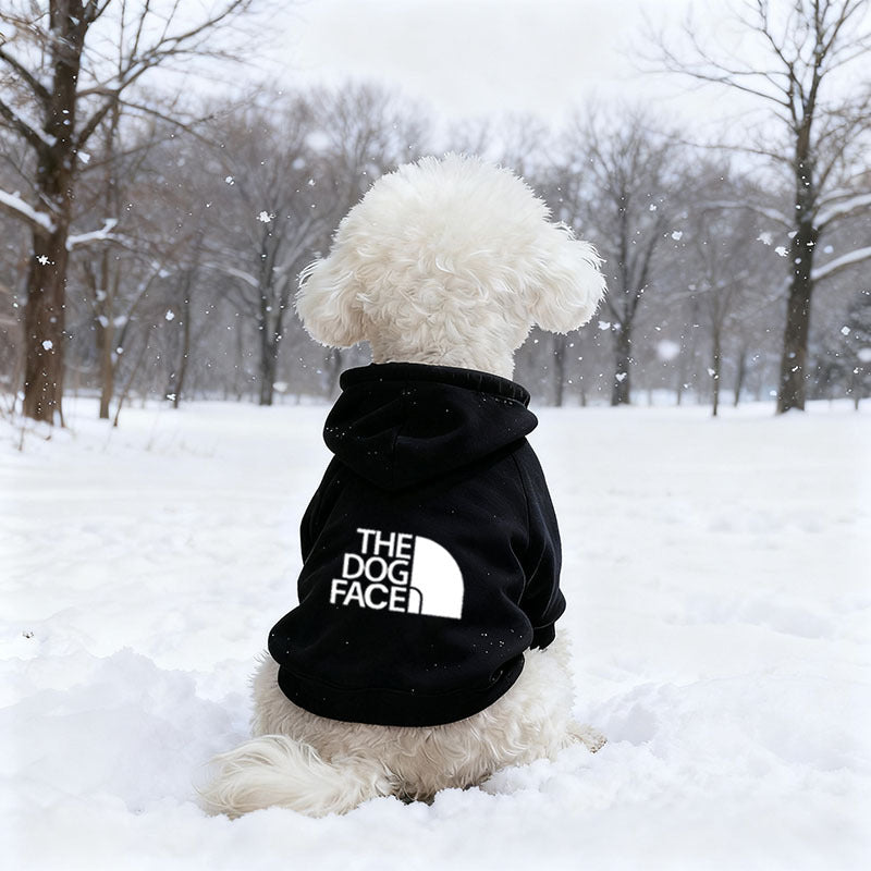 Hooded Fleece Pet Sweatshirt for Dogs and Cats