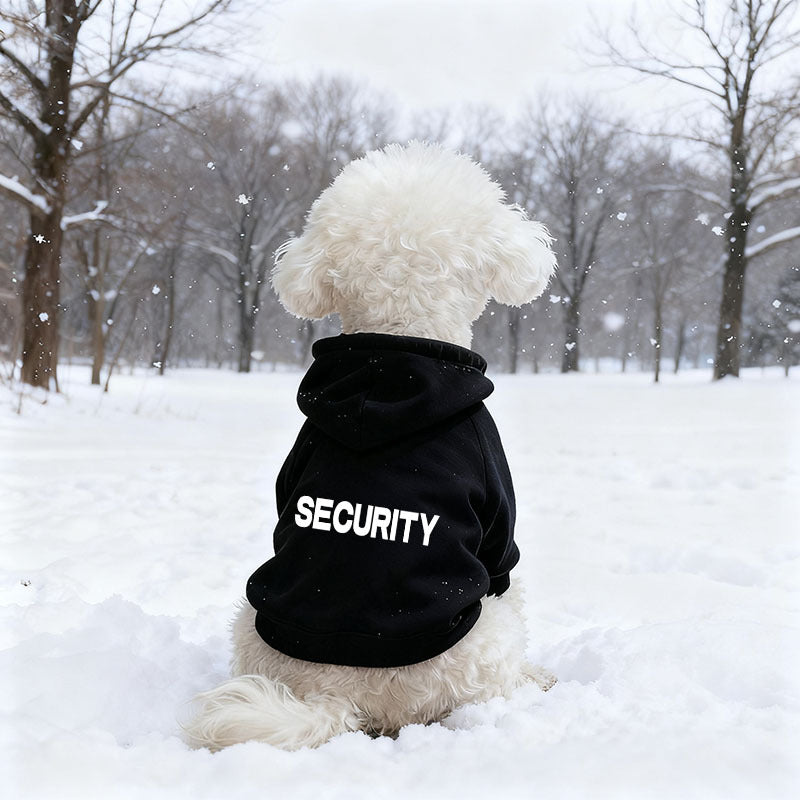 Hooded Fleece Pet Sweatshirt for Dogs and Cats